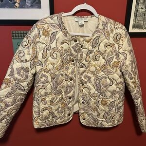 NWOT RACHEL ZOE QUILTED JACKET
